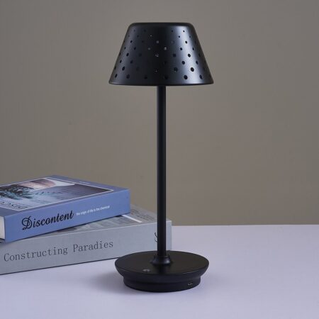 Lampe de Chevet Métal Design - Noire
