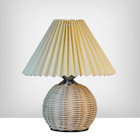 Lampe à Poser Rotin - Luminuit