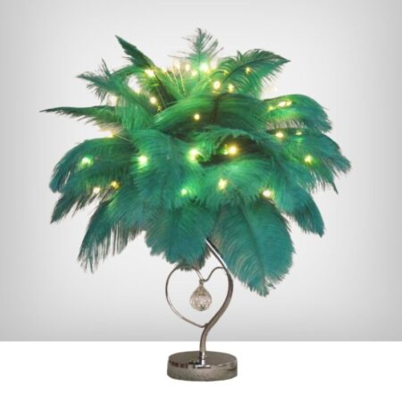 Lampe de chevet tamisé en plume - Luminuit